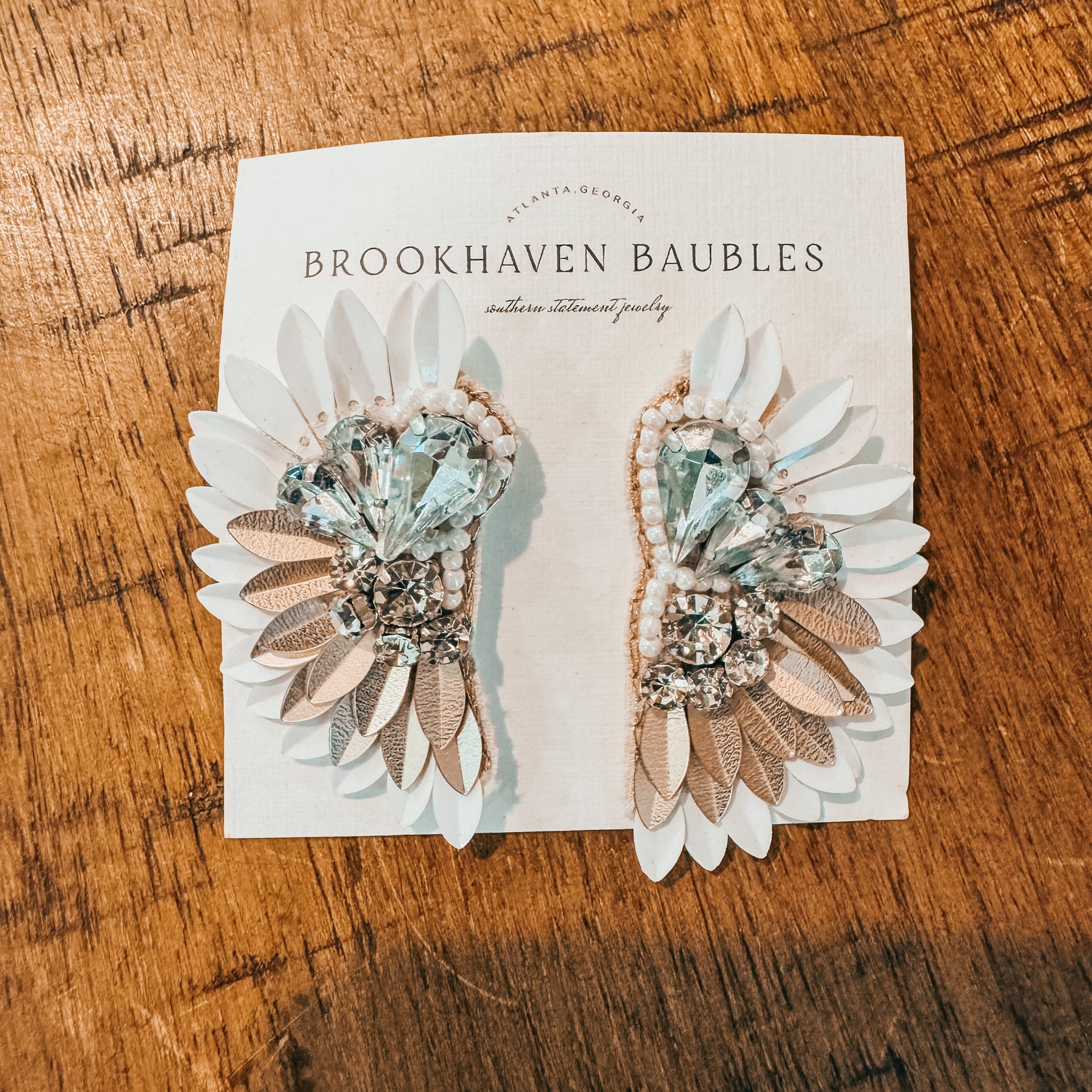 Ombre Statement Earrings