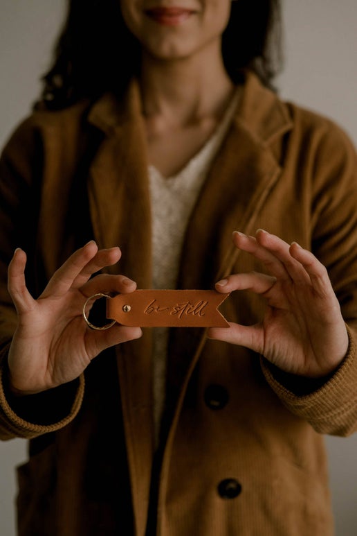 Be Still Key Fob | Christian Keychain | Christian Gift