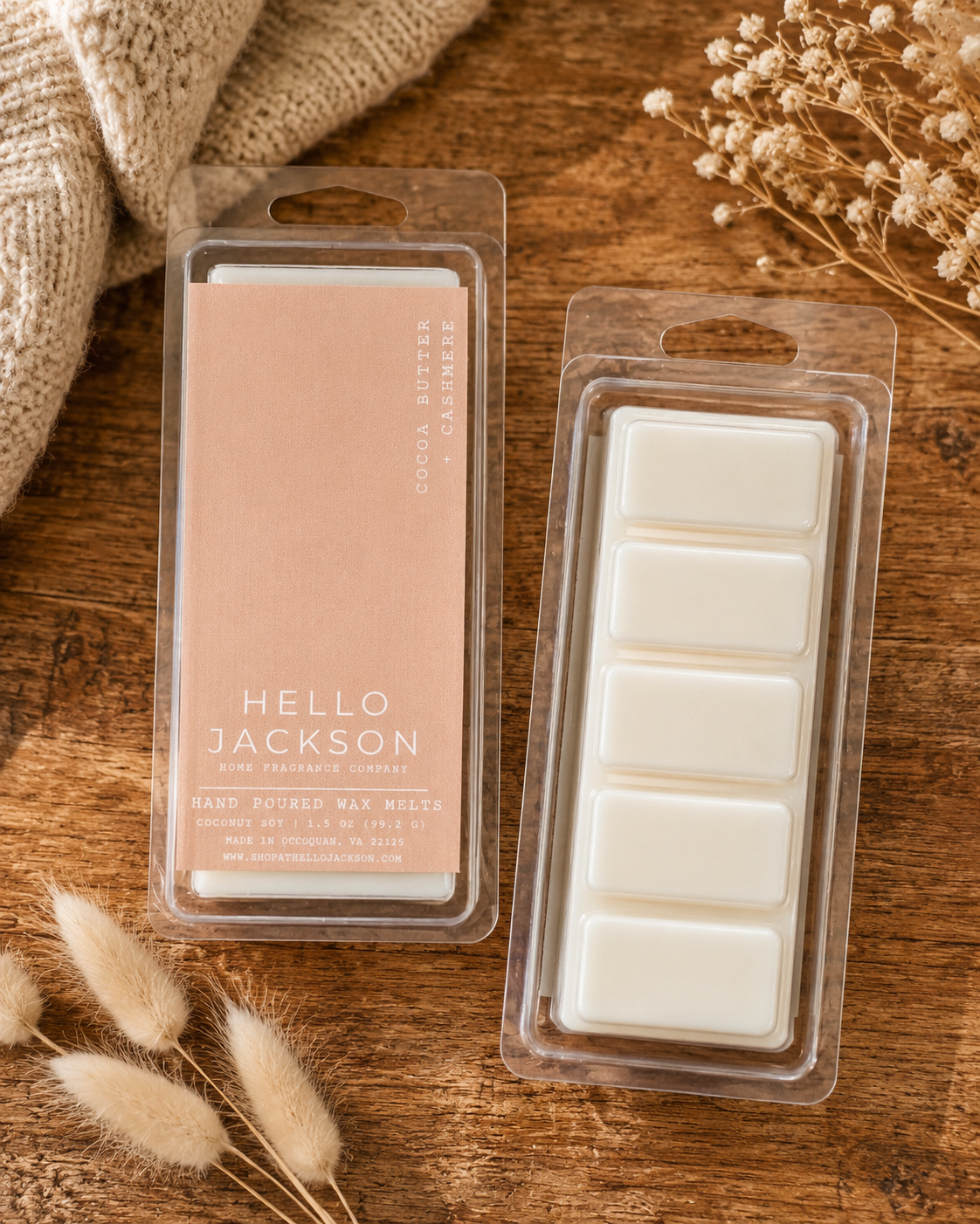 Cocoa Butter + Cashmere: Wax Melts