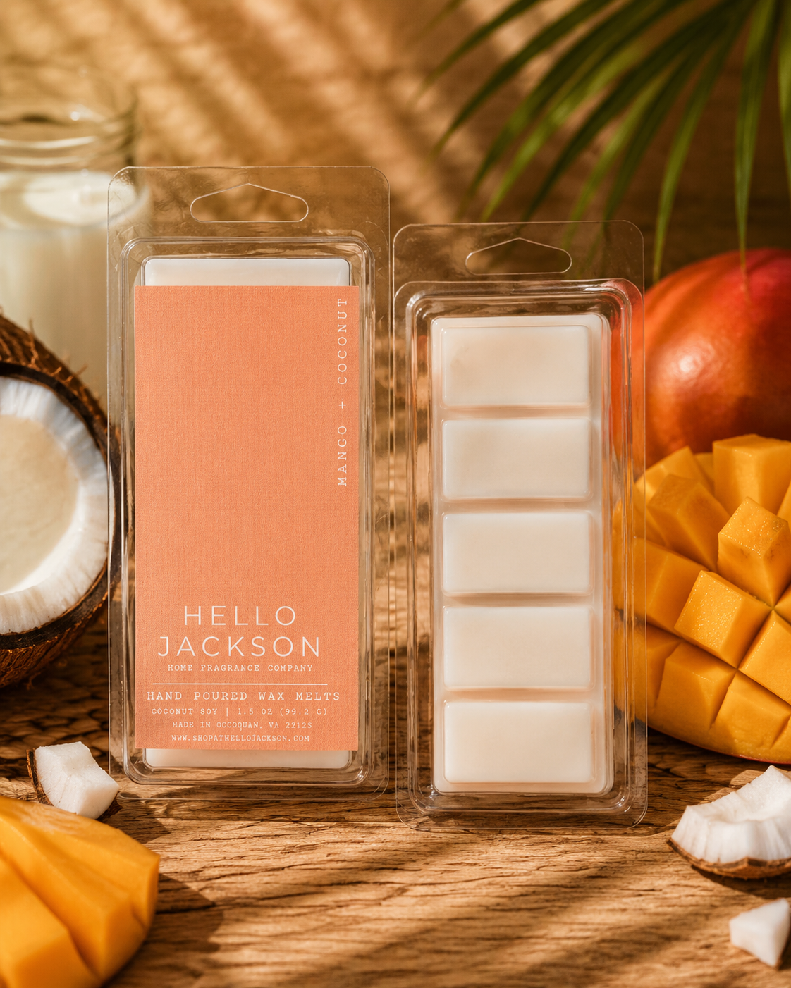 Mango + Coconut Milk: Wax Melts