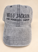 Vintage Wash Baseball Hat: Black