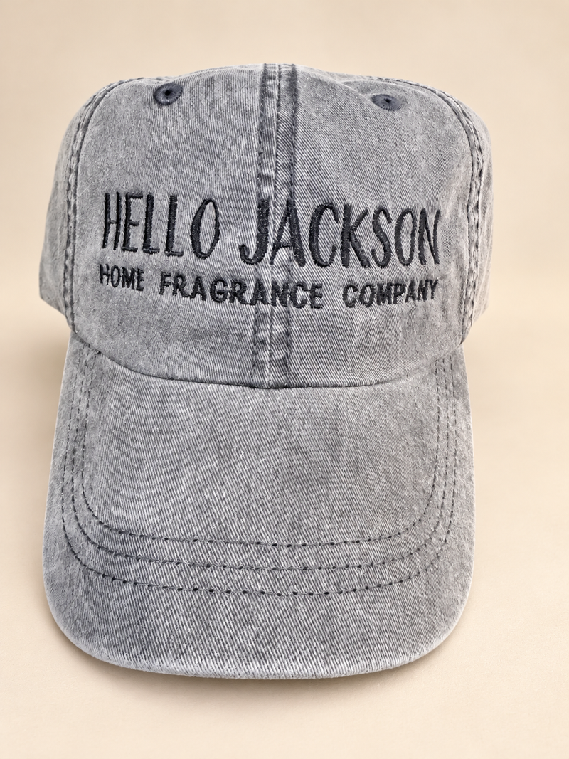 Vintage Wash Baseball Hat: Black
