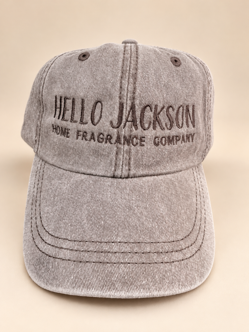 Vintage Wash Baseball Hat: Brown