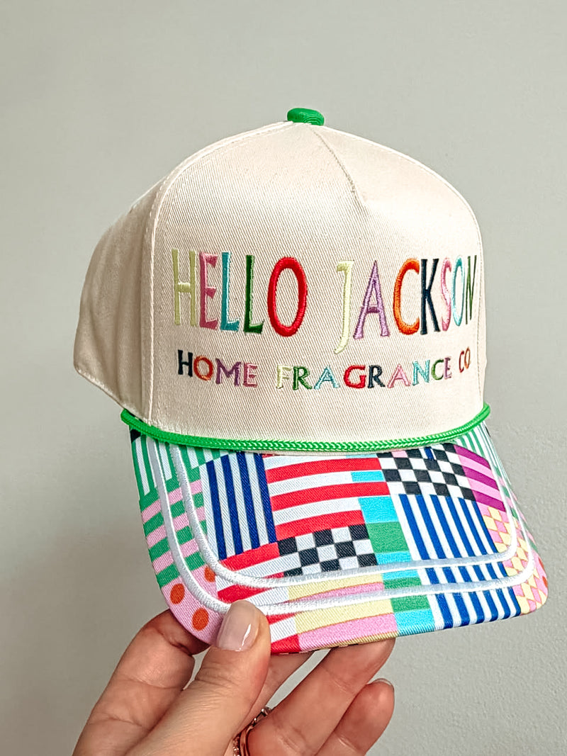 Hello Jackson Signature Snapback Hat