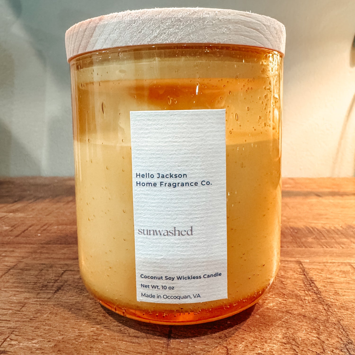 Sunwashed Wickless Candle