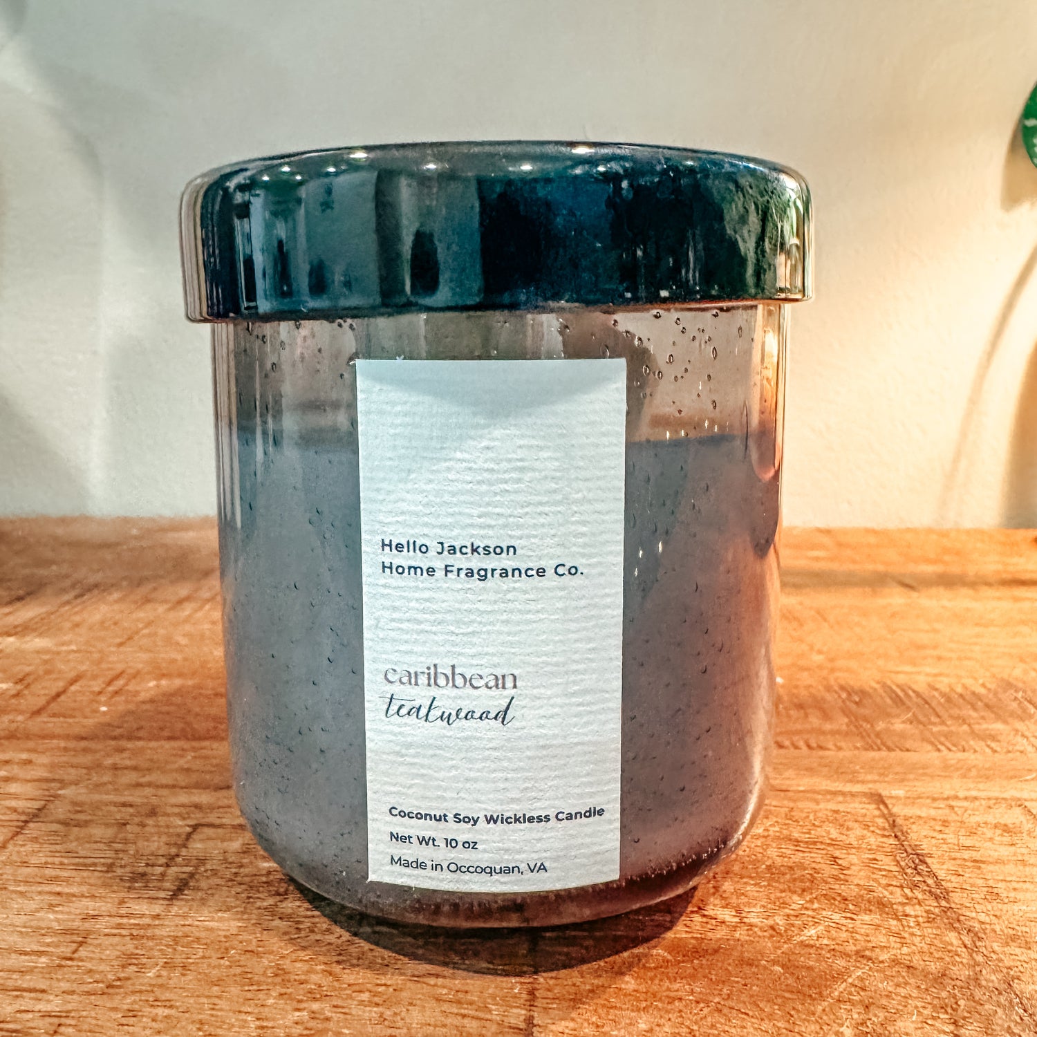 Caribbean Taekwood Wickless Candle