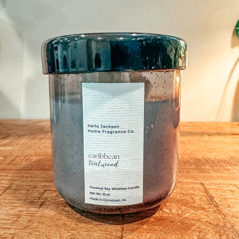 Caribbean Taekwood Wickless Candle