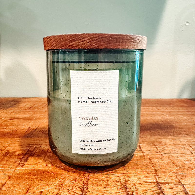 Sweater Weather Wickless Candle