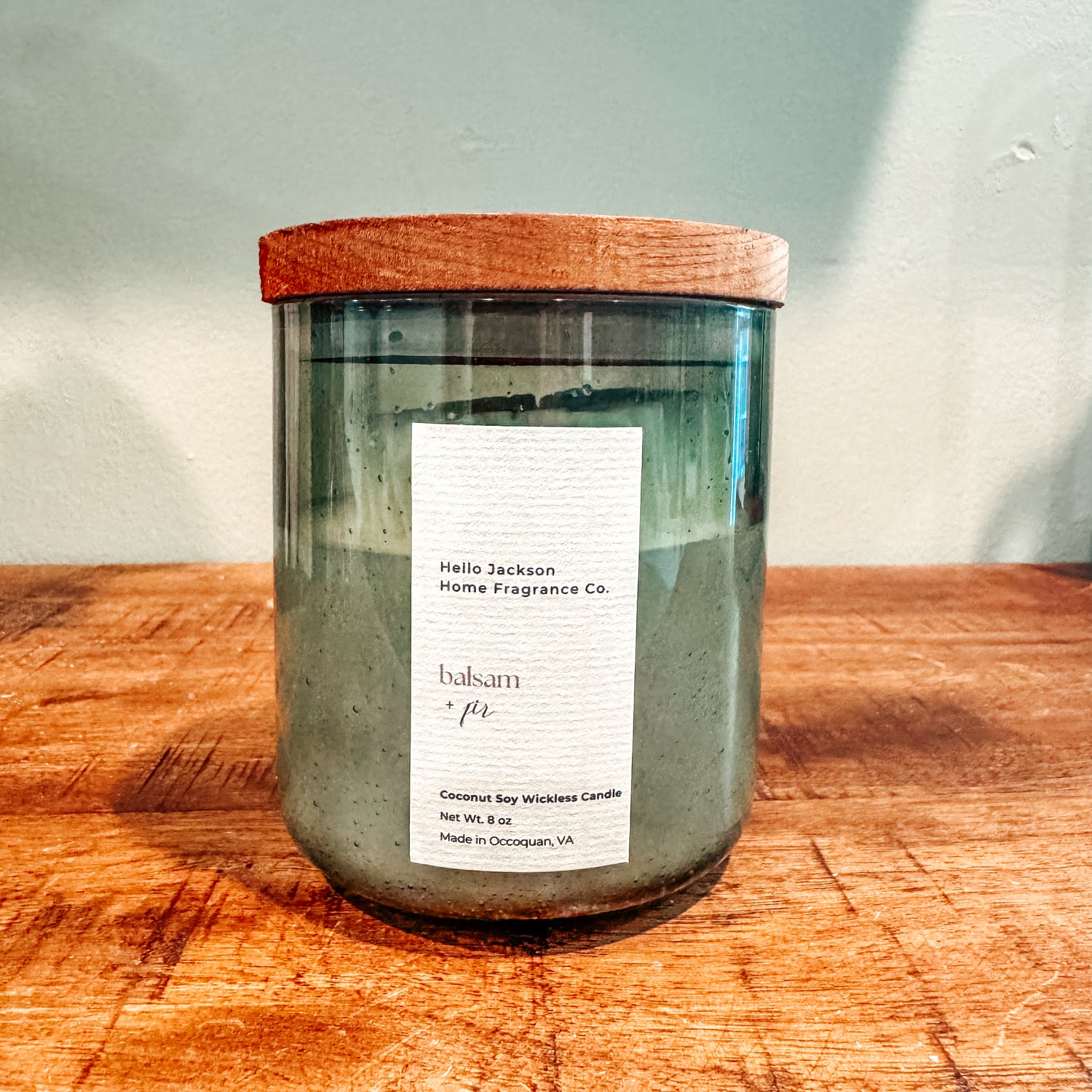 Balsam + Fir Wickless Candle