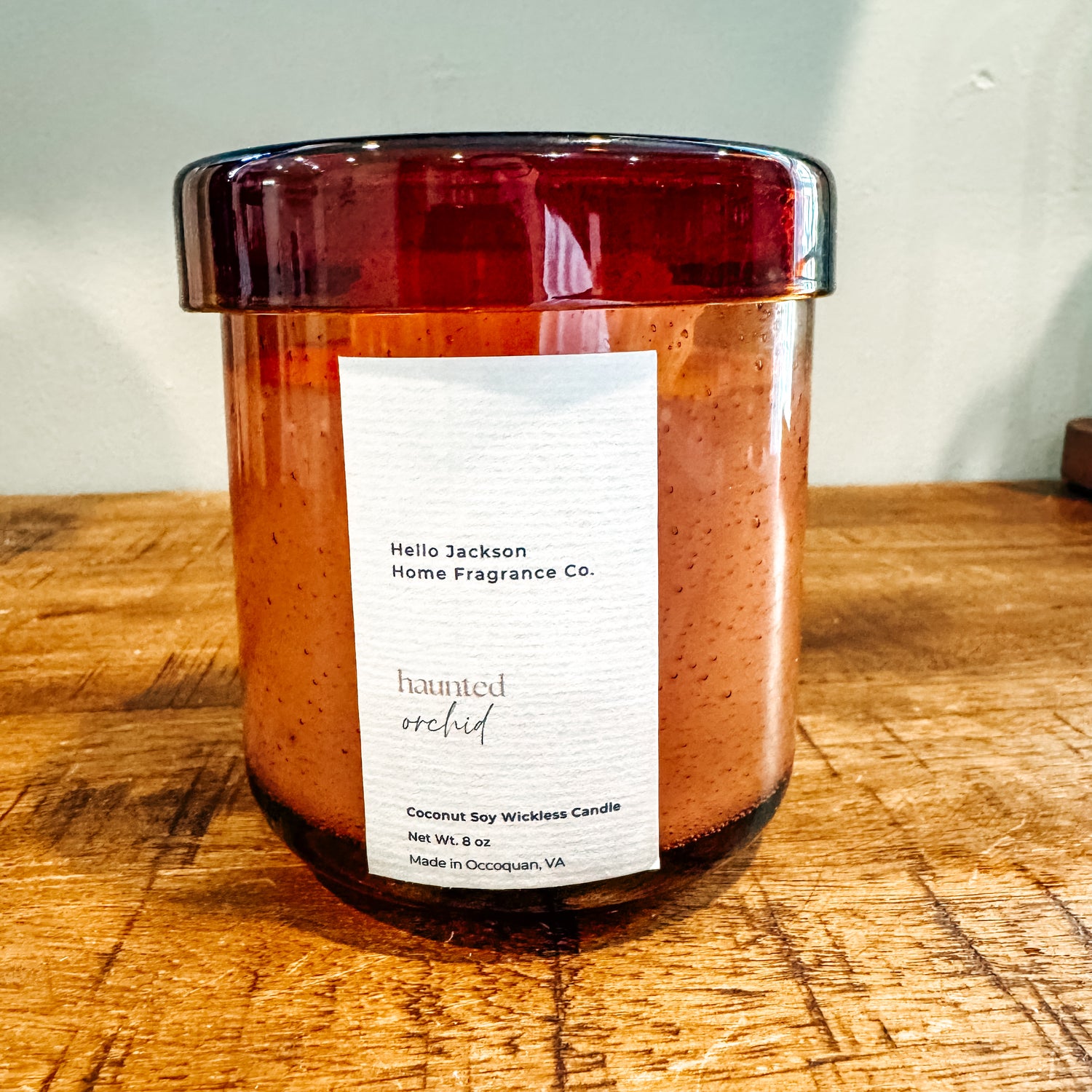 Haunted Orchid Wickless Candle