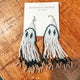BOO! Ghost Bauble Earrings