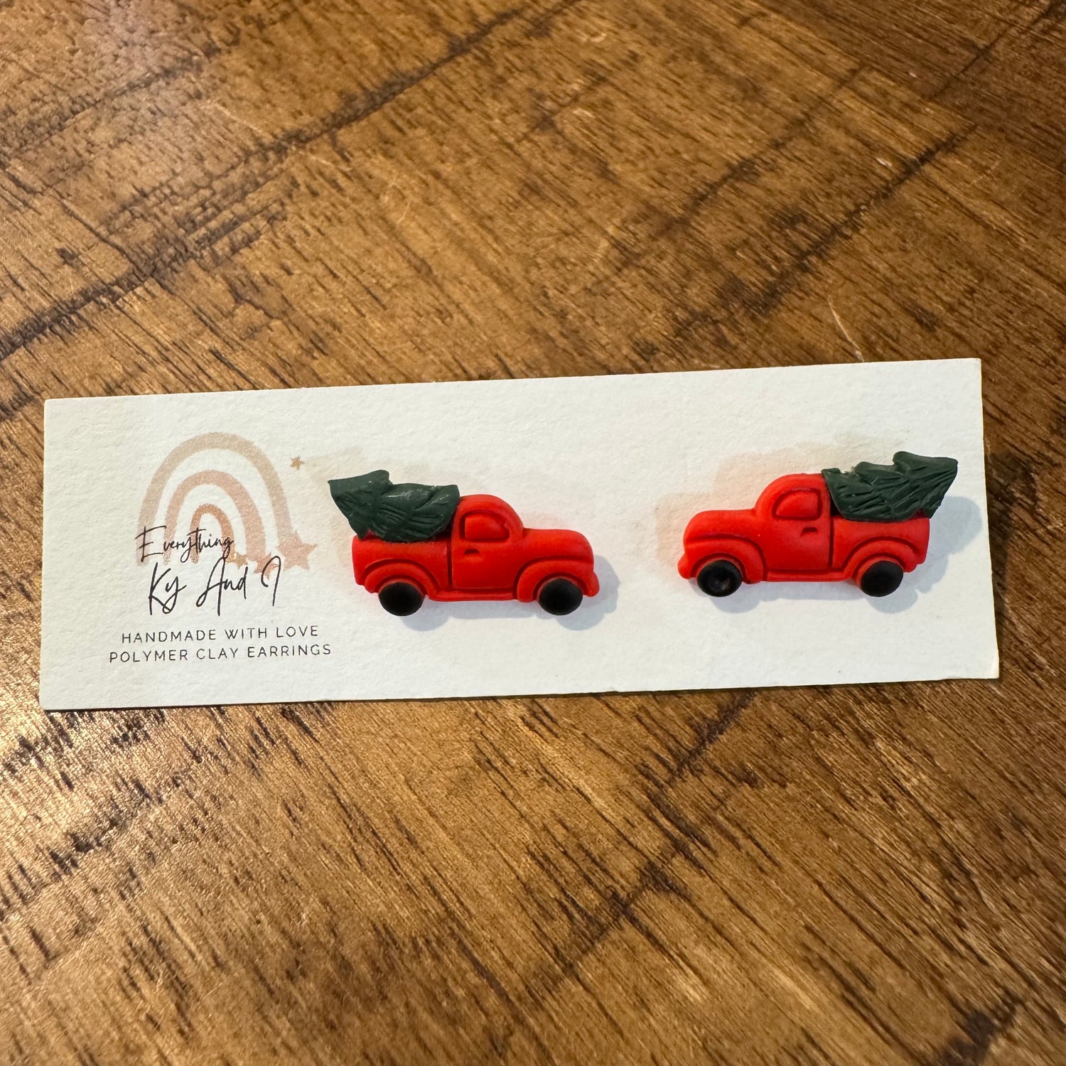 Classic Red Truck Studs