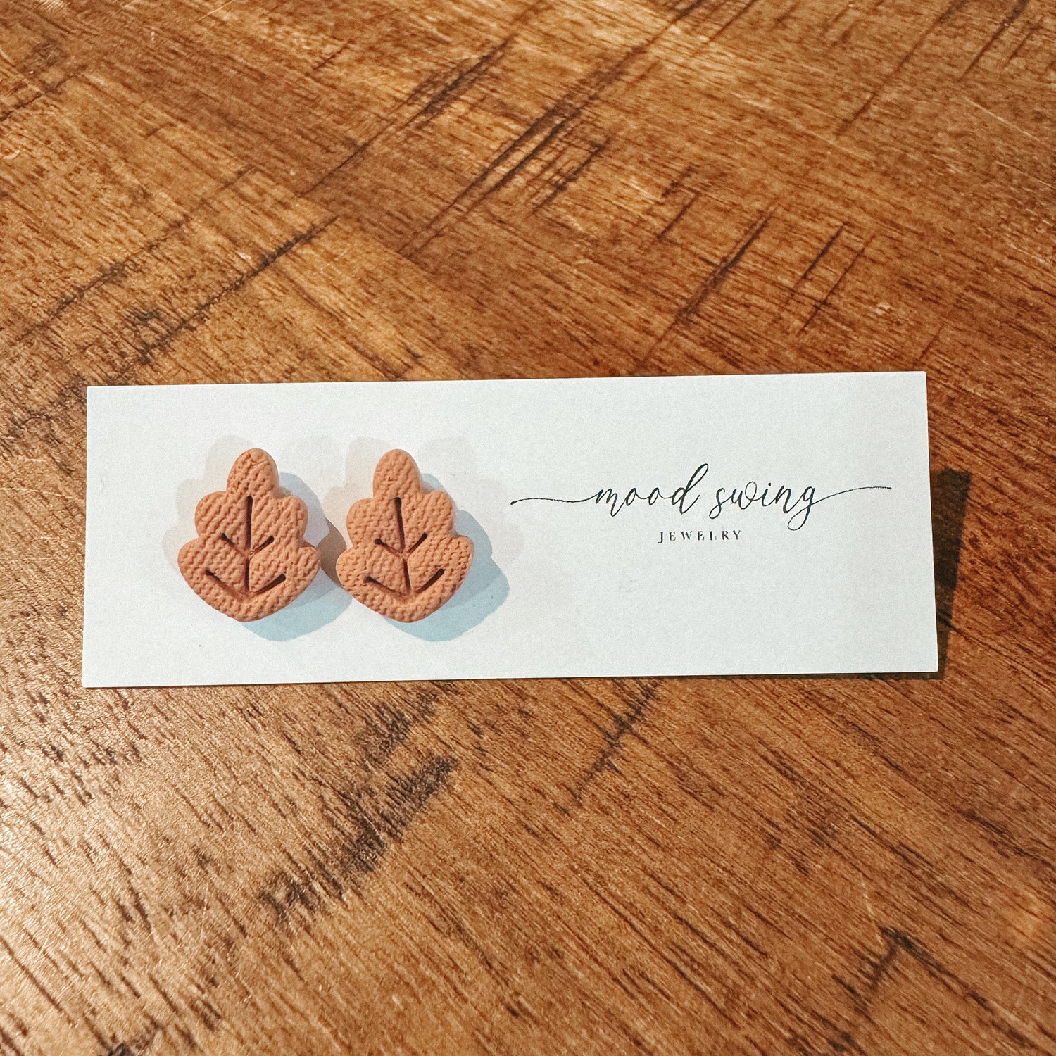 Autumn Leaves Stud Earrings