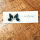 Music Note Stud Earrings