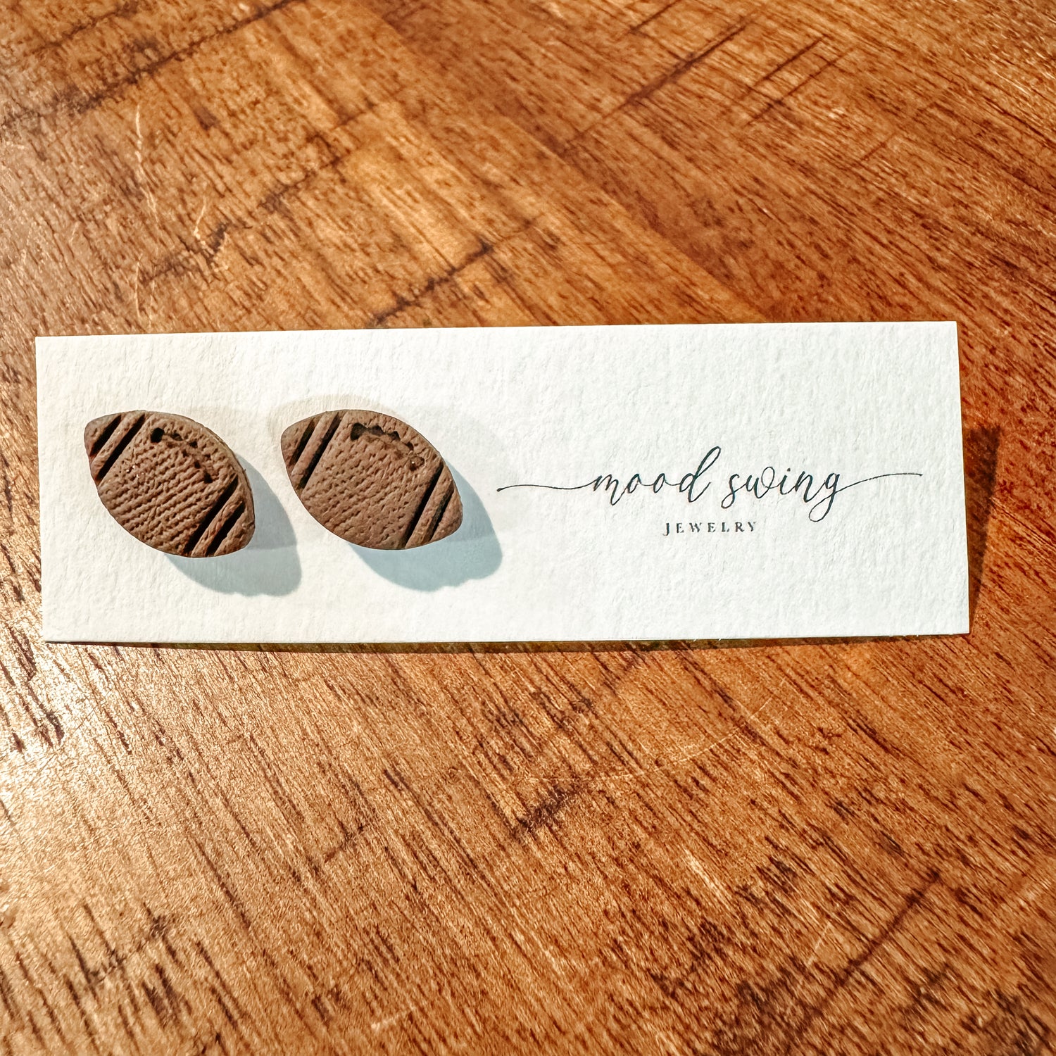 Kick Off! Football Stud Earrings