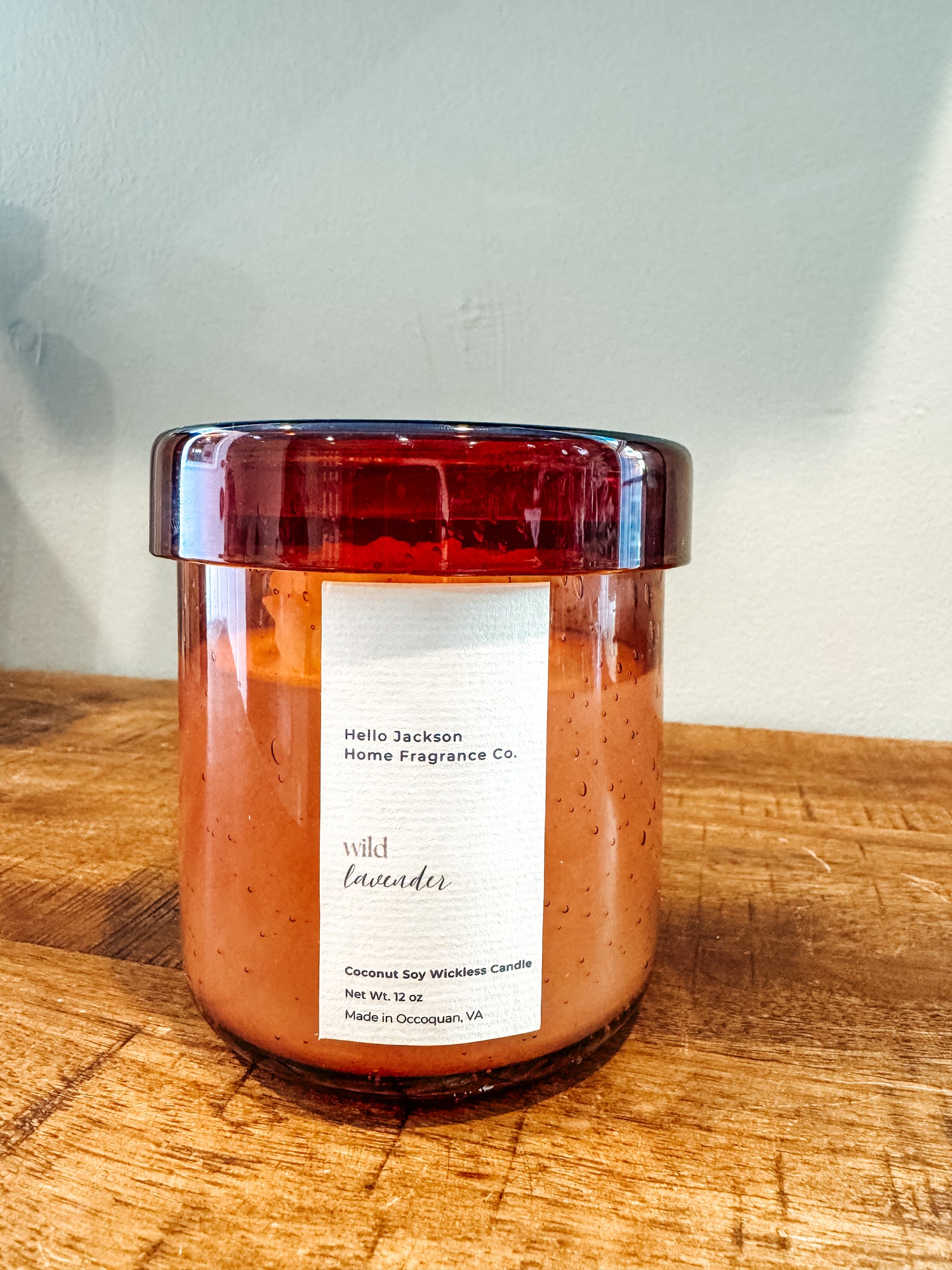 Wild Lavender Wickless Candle