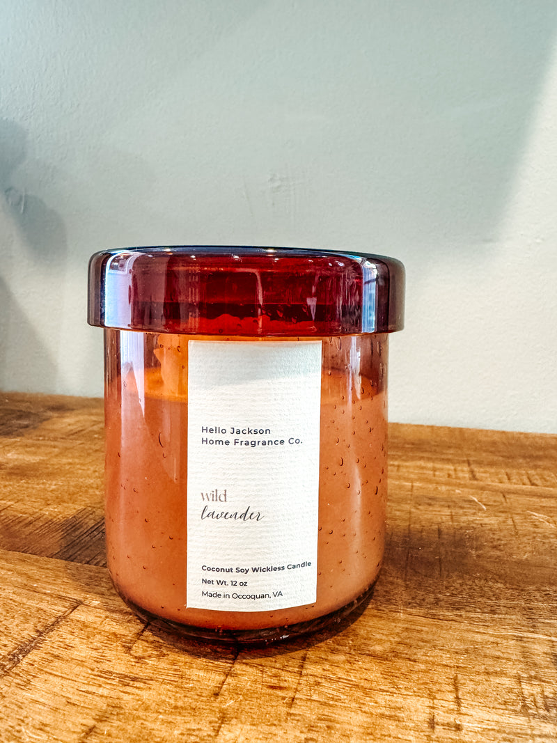 Wild Lavender Wickless Candle