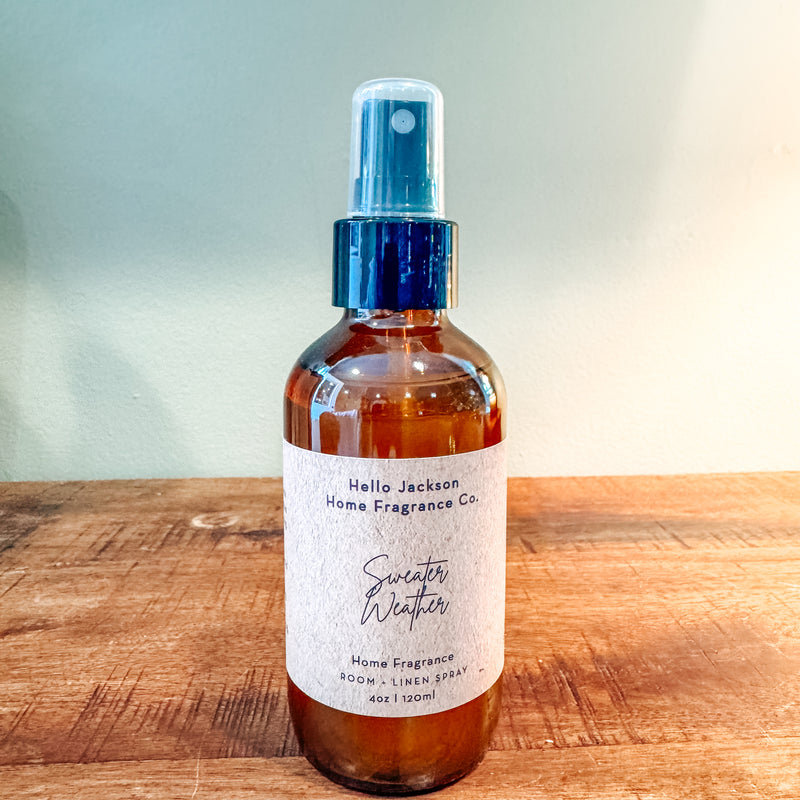 Sweater Weather Room + Linen Refresher