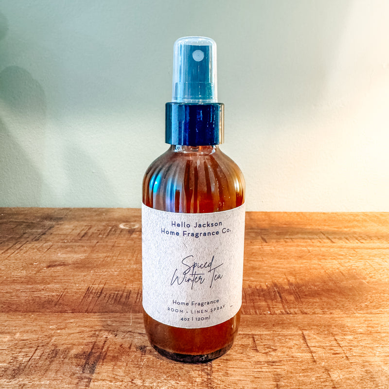 Spiced Winter Tea Room + Linen Refresher