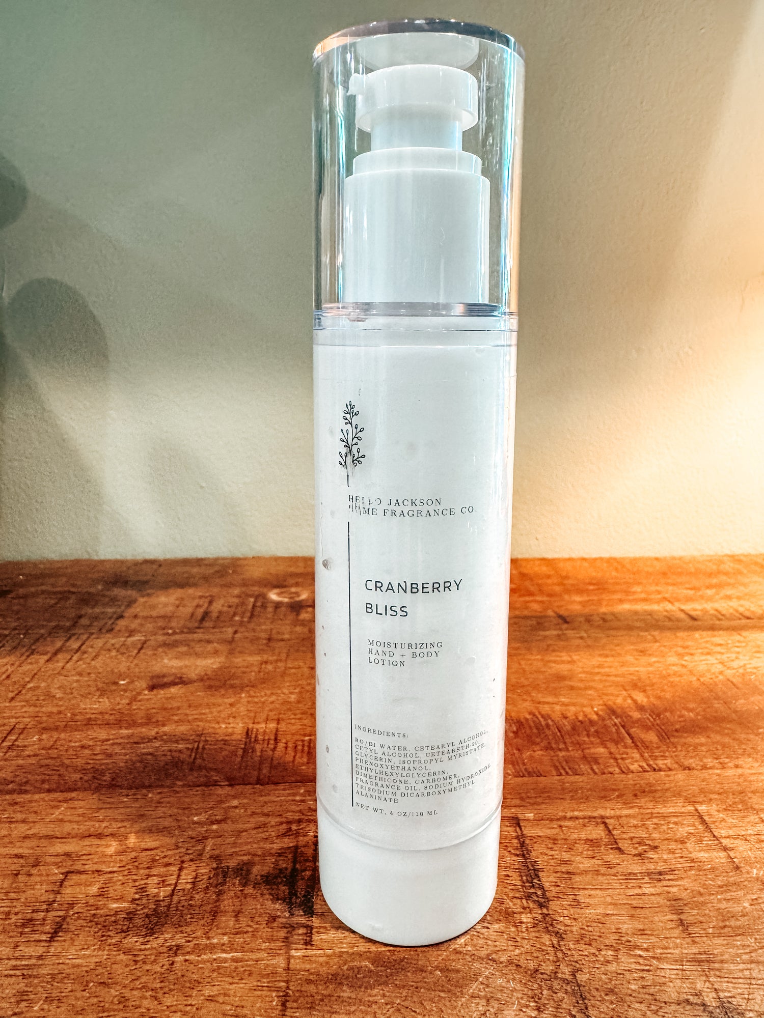 Cranberry Bliss Hand + Body Lotion