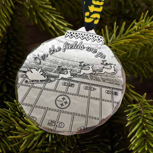 Pittsburgh Steelers: O'er The Fields We Go Ornament
