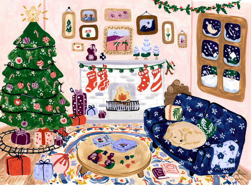 Home for the Holidays: 1000 Piece Puzzle