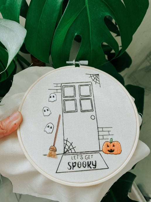 Let's Get Spooky Embroidery Kit