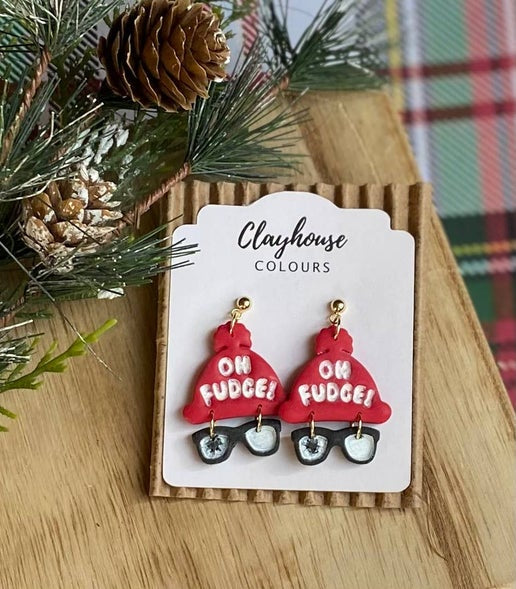 "Oh Fudge" Christmas Story Dangles