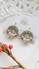Winter Wreath Earrings