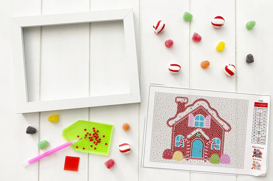 Gingerbread Diamond Art Kit