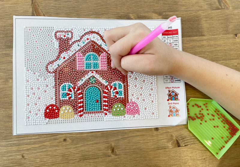 Gingerbread Diamond Art Kit