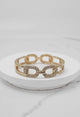 Rhinestone Hinge Bangle