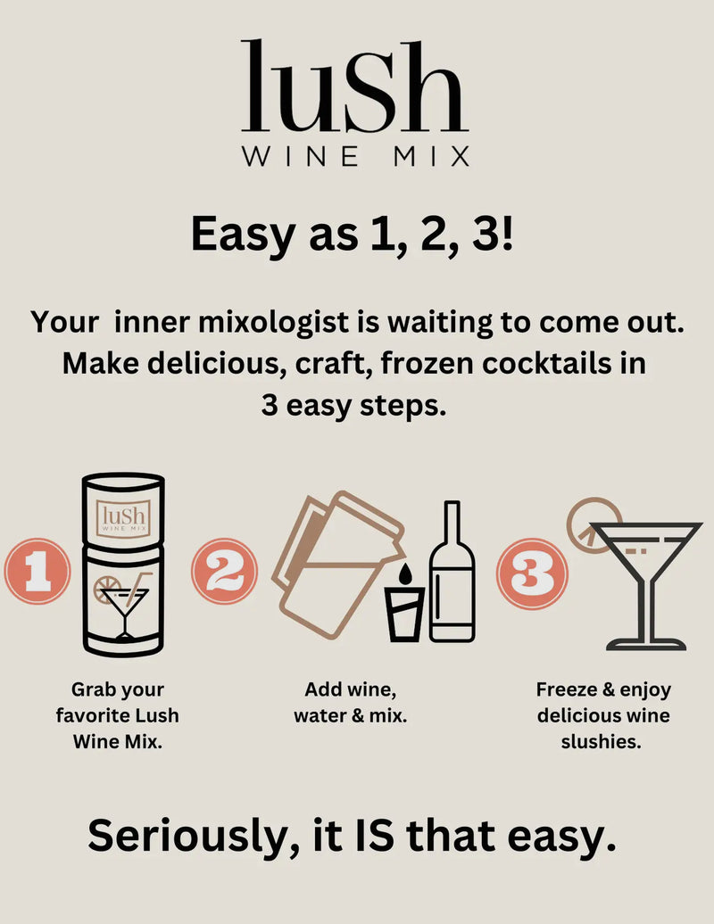 Lush: Lavender Lemon Wine Slush Mix