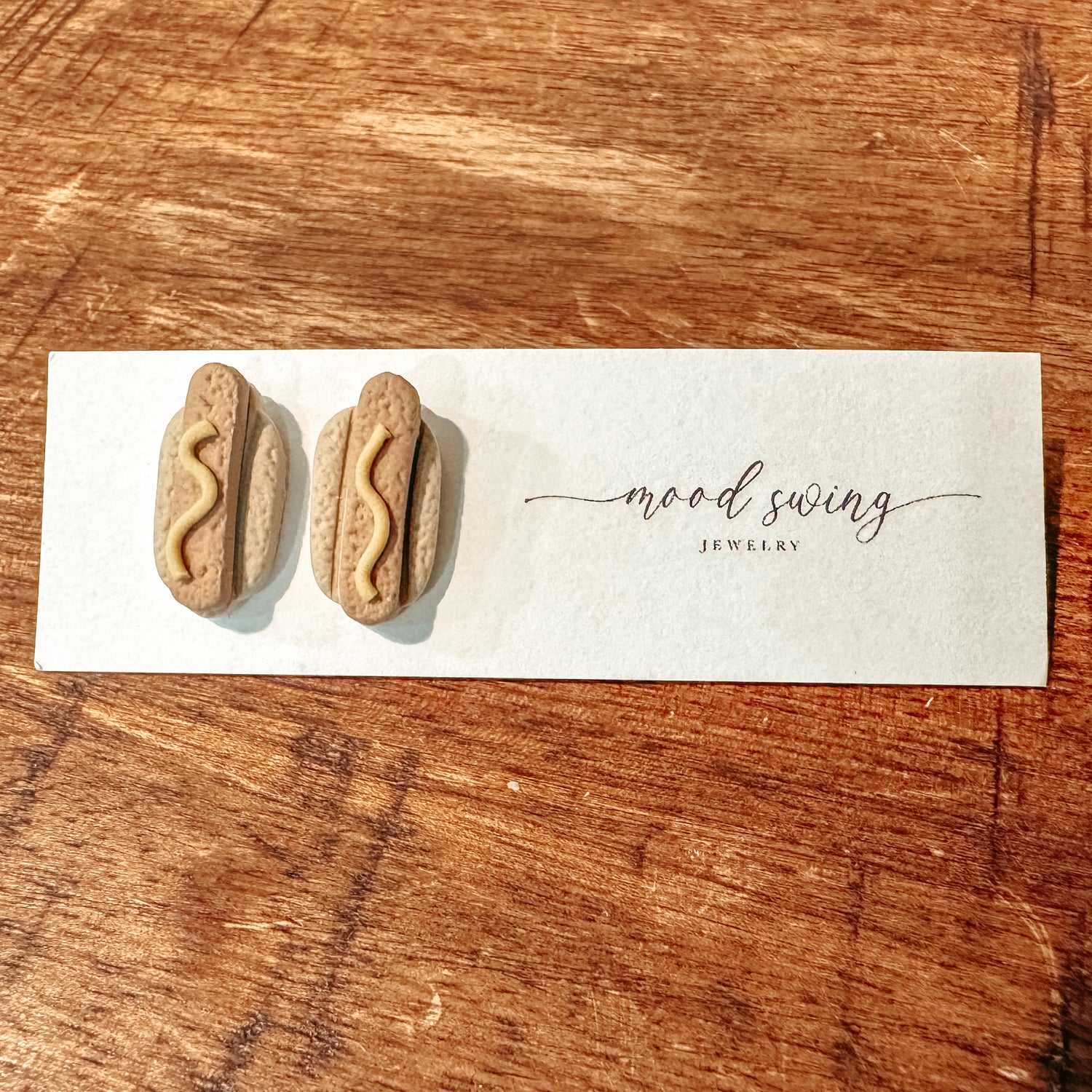 Hot Dog Stud Earrings