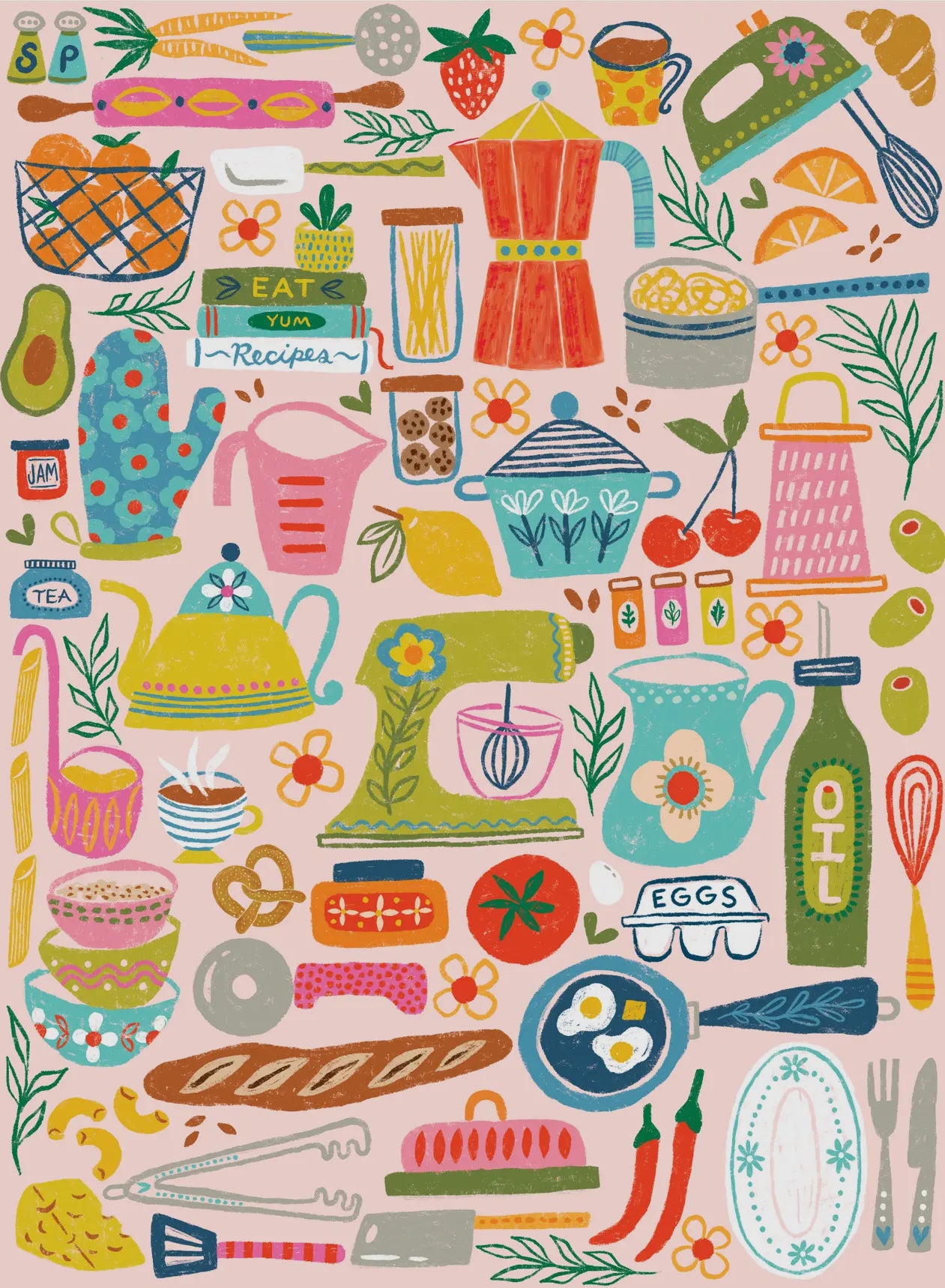 Culinary Chaos 1000 Piece Puzzle