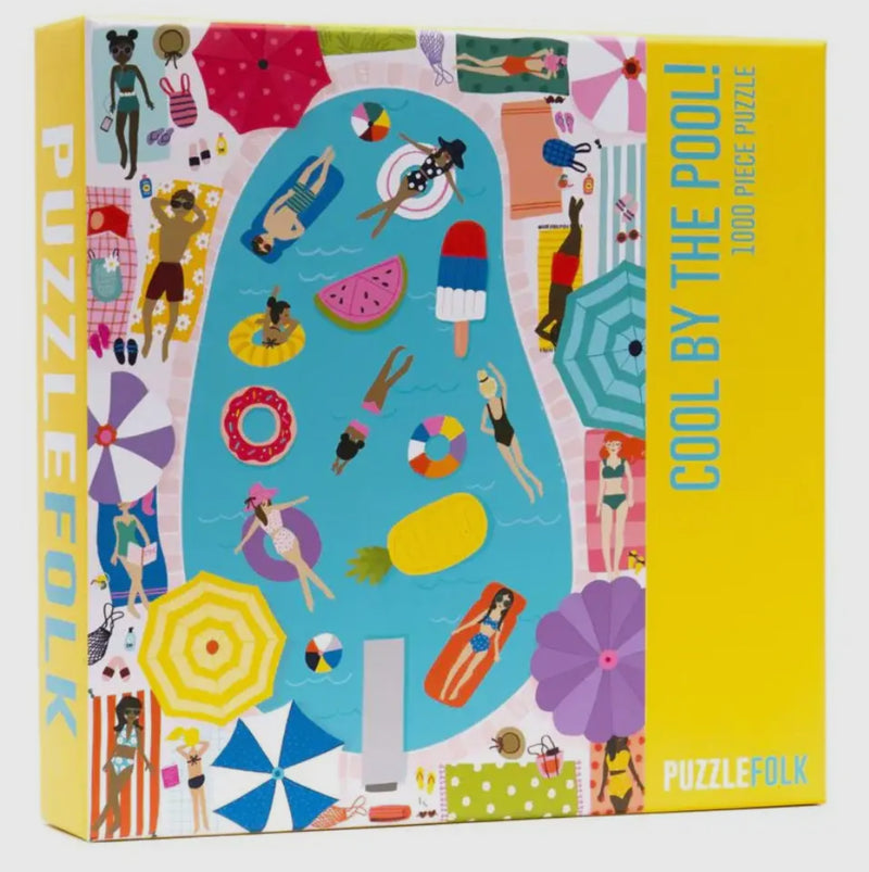 Cool by the Pool 1000 Piece Puzzle