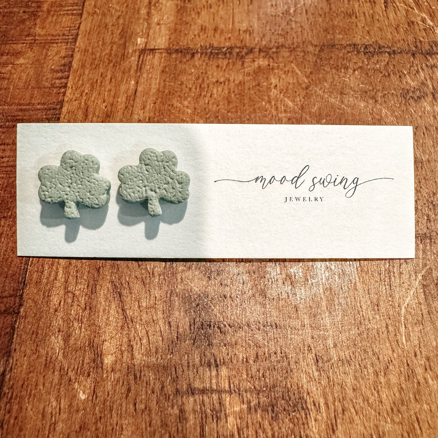 Shamrock Stud Earrings