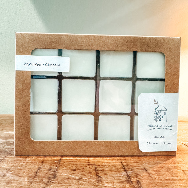 Anjou Pear + Citronella Wax Melts