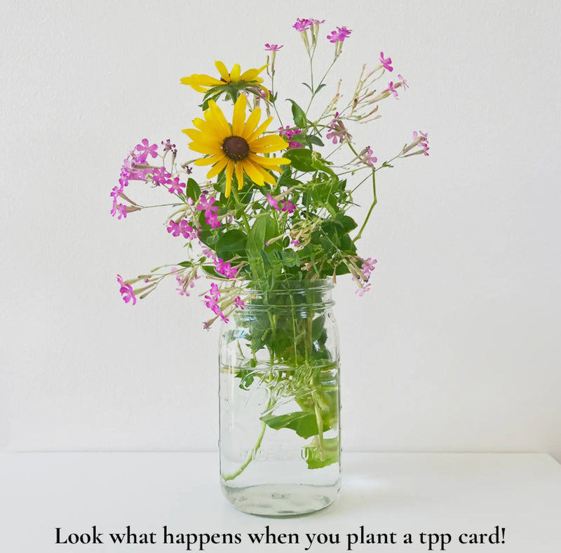 Mom: Plantable Greeting Card