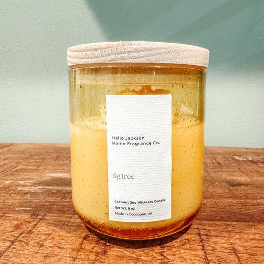 Fig Tree Wickless Candle