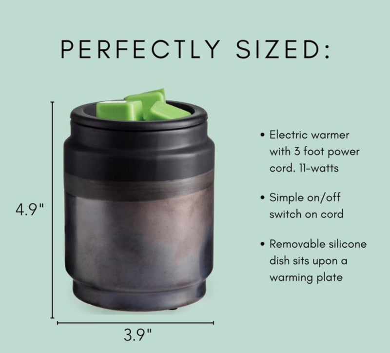 Black Dipped: Flip Dish Wax Melter