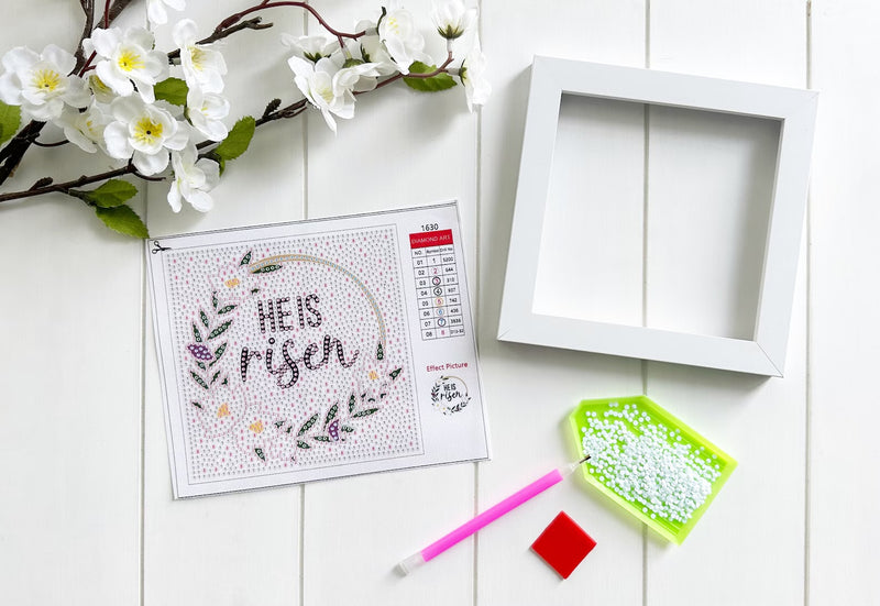 He Is Risen: Diamond Art Kit