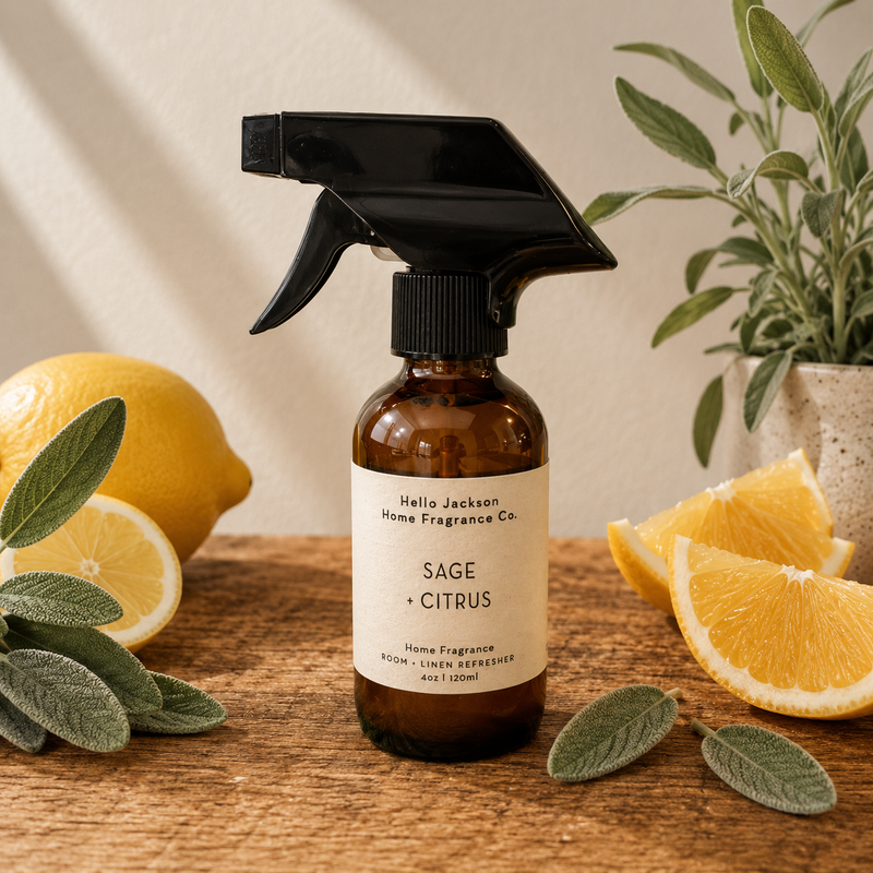Sage + Citrus: Room + Linen Refresher