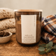 Cozy Flannel: Wickless Candle