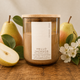 Orchard Pear: Wickless Candle