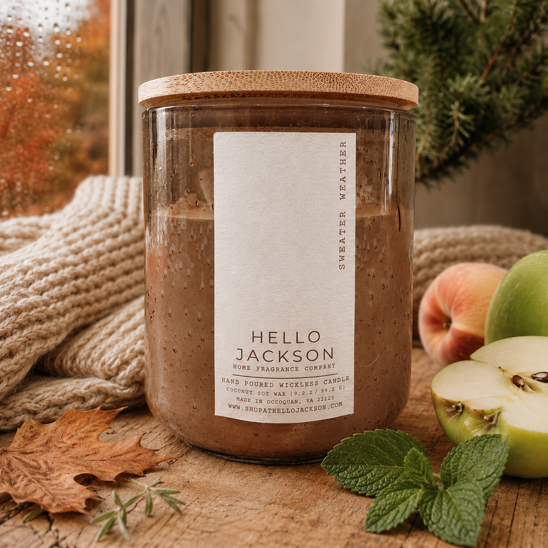 Sweater Weather Wickless Candle