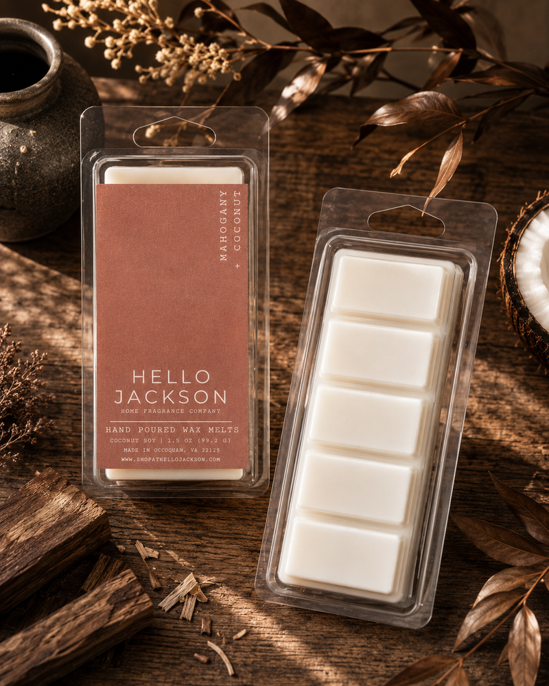 Mahogany + Coconut Wax Melts