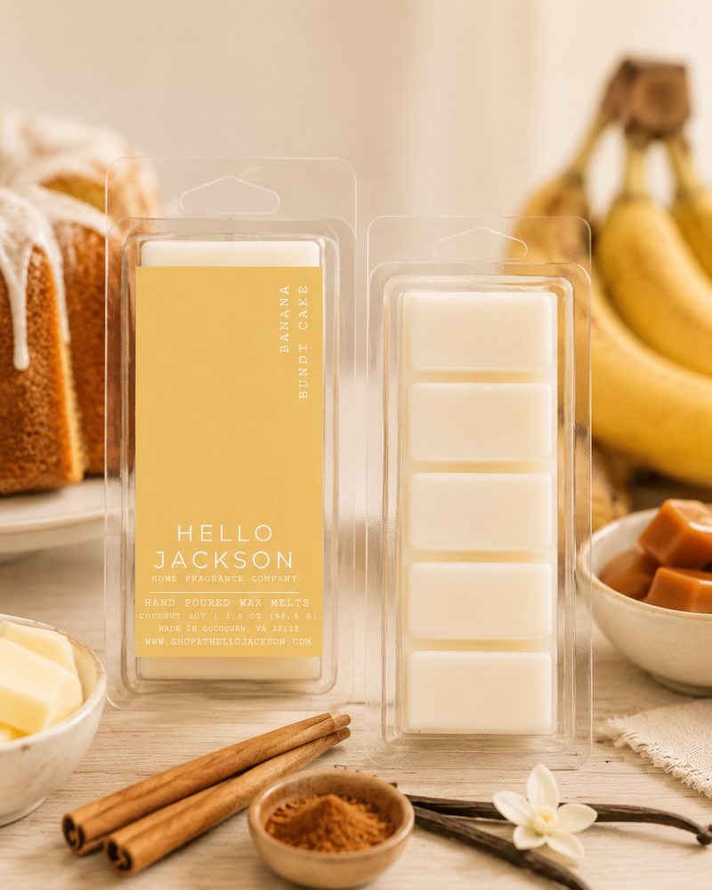 Banana Bundt Cake: Wax Melts