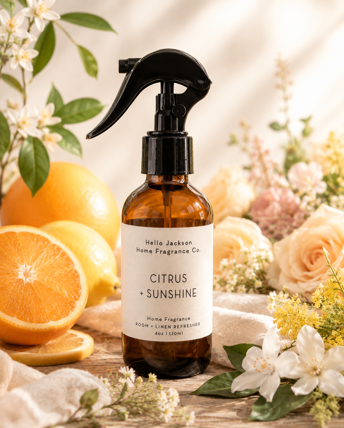 Citrus + Sunshine Room + Linen Refresher