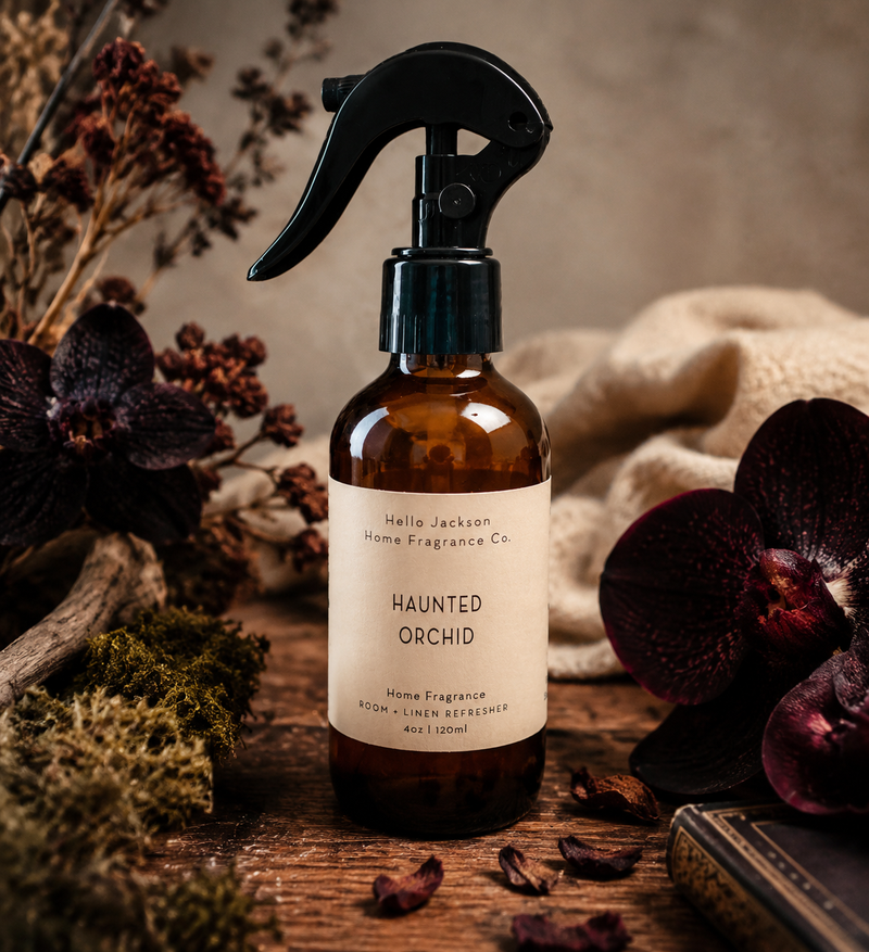 Haunted Orchid: Room + Linen Refresher